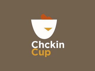 Chckin Cup brandev chckincup chickeninacup colors fromthefieldnotes onthego resturant shapes sketchtovector type
