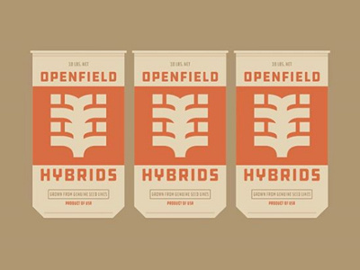 Openfield Hybrids Seed Sacks - Agriculture ag ddchardware farming fromthefieldnotes harvest openfieldhybrids overlays seedsack type