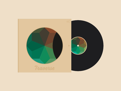 Traverse - Album Cover albumart classic droptheneedle recordlabel sleevedesign traverse tunes