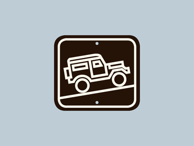 Adventuremobile Sign adventure adventuremobile outdoors park sign signage trails