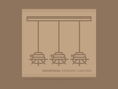 Industrial Pendant Lighting Packaging industrialpendantlighting intheshop lightpackage ontheshelf packagedesign products