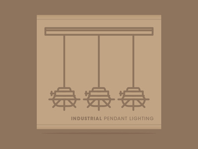 Industrial Pendant Lighting Packaging