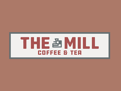 The Mill - Coffee & Tea - Man Logo/Signage
