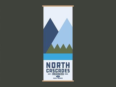 North Cascades - WSH - Nat'l Park - Poster