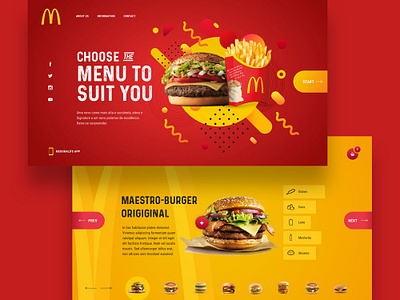 Mac1 app design flat responsive ui ux web website