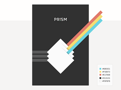 Prism - Concept One branding color concept illustration logo