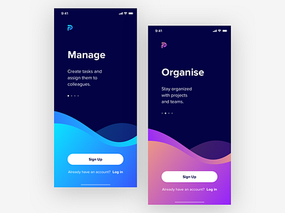 UI Daily, #023 – Onboarding app design onboarding ui uidaily ux