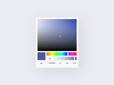 UI Daily, #060 – Color Picker color picker dailyui design ui uidaily ux