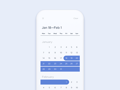 UI Daily, #080 – Date Picker app calendar dailyui date date picker design ui uidaily ux