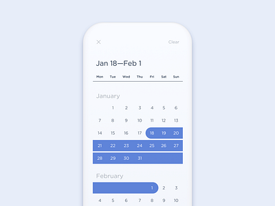 UI Daily, #080 – Date Picker