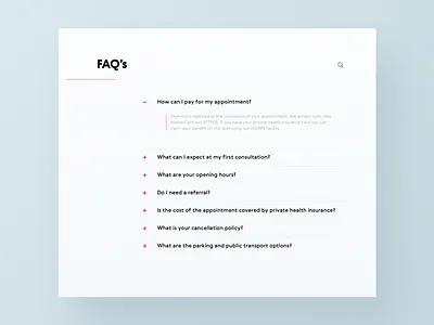 UI Daily, #092 – F.A.Q. dailyui design faq typography ui uidaily web