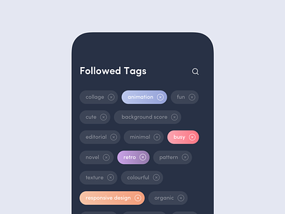 UI Daily, #099 – Categories