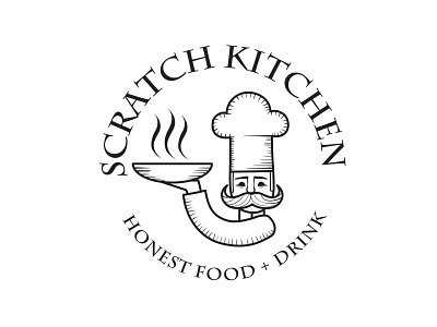 Logo for a diner