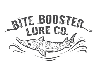 Logo for a fish farm