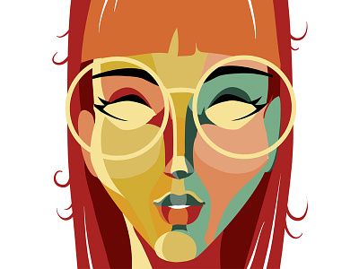 Portrait art character concept design face illustration illustrator portrait vector