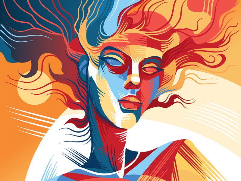 Color Reflections by Kopirin on Dribbble