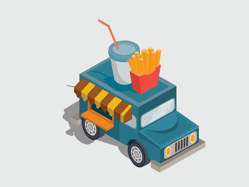 Dancing Car animation art business car character concept dance delivery design food icons illustration illustrator infographics isometric transportation vector