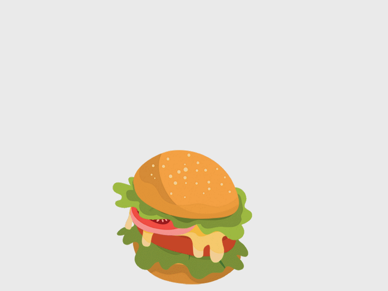 Burger animation art concept design fast food food hamburger illustration illustrator infographics isometric presentation sandwich vector