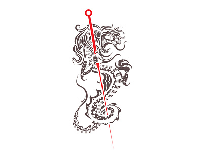 Logo For The Acupuncture Center acupuncture art concept design dragon graphics illustration illustrator logo medicine tattoo vector