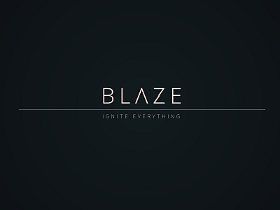 Blaze design desktop flat illustration minimal typography ui vector wallpaper web