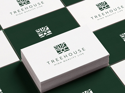 Tree House Logotype Brand