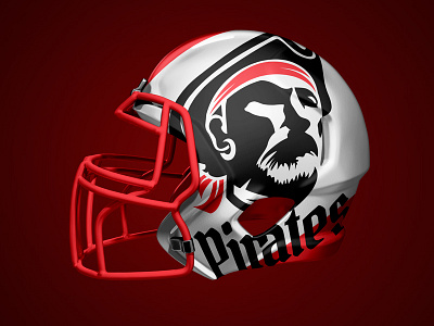 Pirates Logotype brand brand and identity futbol helmet negative space sport sport app sport club