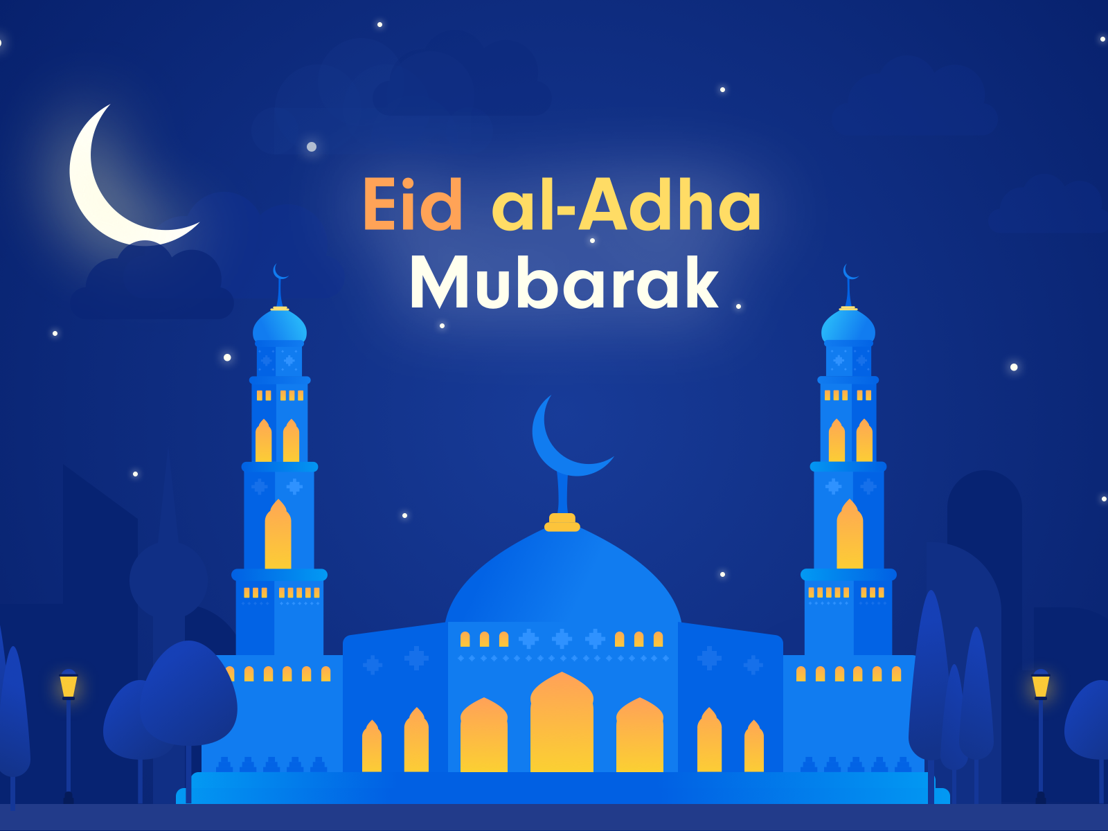 Eid al-Adha Mubarak by Salakhedin Moussa on Dribbble