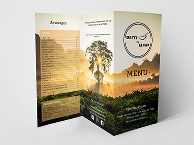 Tri-Fold / Menu Design