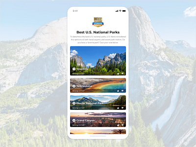 Leaderboard daily ui dailyui design leaderboards mobile national parks ui ui challenge web design
