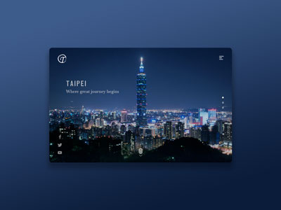 Landing Page daily ui dailyui design landing page taipei ui ui challenge web design