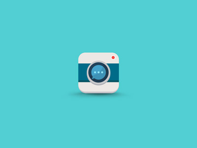 App Icon app app icon camera chat daily ui dailyui design graphic ui ui challenge