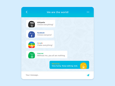 Direct Messaging chat daily ui dailyui design direct messaging social media ui ui challenge web design