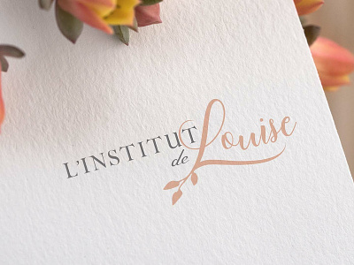 Logotype l'Institut de Louise brand identity brand identity designer branding graphic design logo logotype