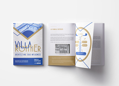 2019-Brochure Villa Rothier brochure exhibition leaflet printing