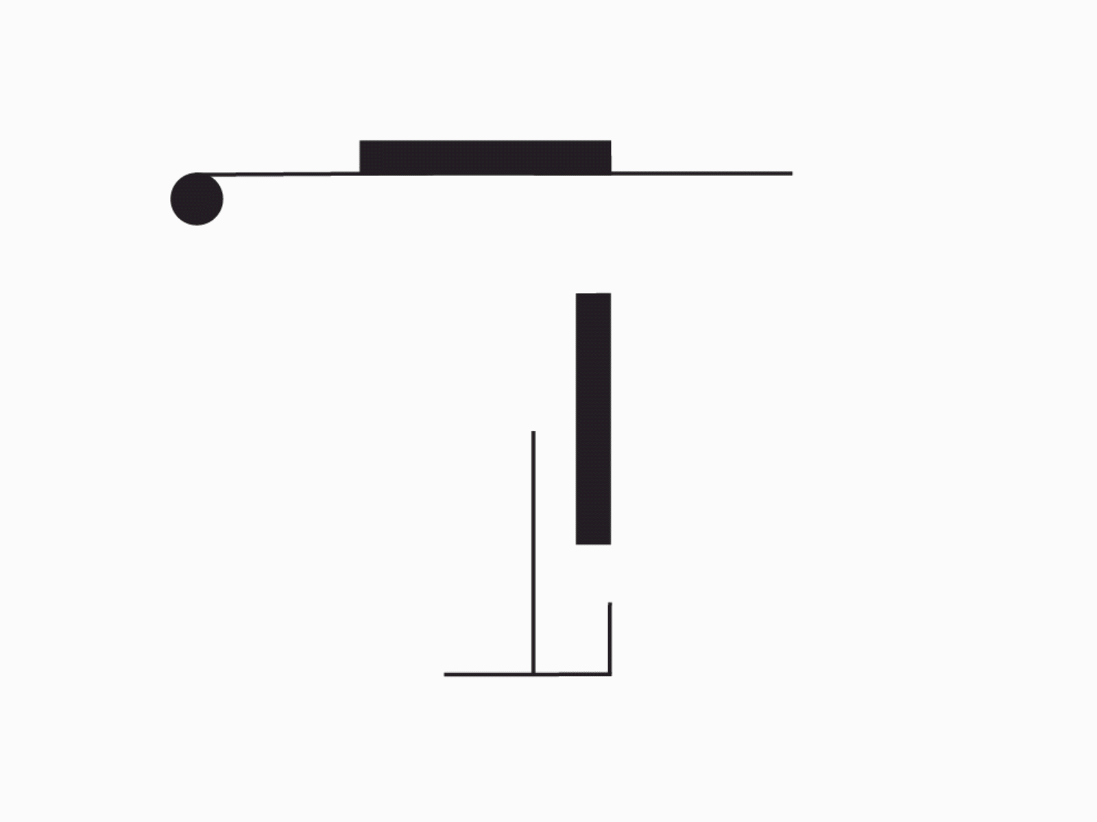 Motion Alphabet / Letter I alphabet motiongraphics typography