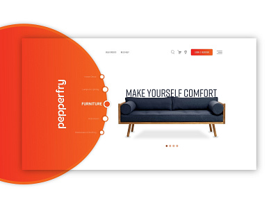 Pepperfry - concept Design app design branding clear design concept creative design design agency landing page concept ui ux design visual design website design