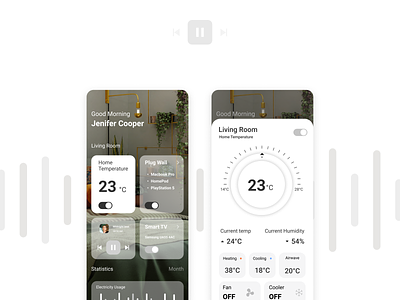 Home Automation android android app app app concept application clean concept creative design design agency home home automation ios mobile mobile app mobile screen ui ui ux design uiux ux web