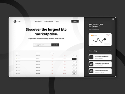 Marketplace for BTC app design concept creative design cryptocurrencies dashboard design dashboards design agency design for dashboard digital design product design ui ui ux design ui design ux ux design