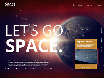 Space Equipment Manufacturer's Website