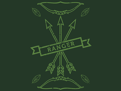 Ranger arrows art beast bows design digital digital art dungeons and dragons graphic design hunter nature ranger ttrpg