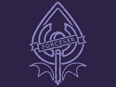 Sorcerer art design digital digital art dungeons and dragons graphic design sorcerer ttrpg