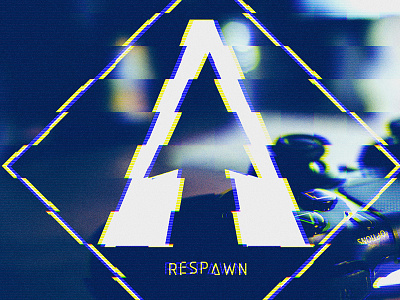 Respawn Vinyl Cover glitch graphic design records respawn