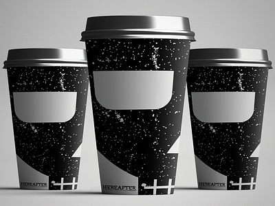 Hereafter Coffee Co. Cus branding coffee graphic design logo