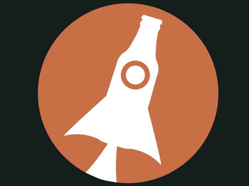 Bottle Rocket Brewery Logo by Christopher Vickers on Dribbble