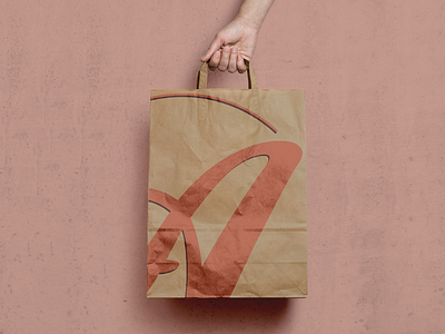 Arndee's Take Out Bag branding graphic design restaurant