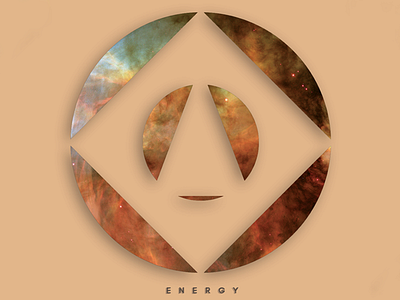 Energy digital art elements energy graphic design