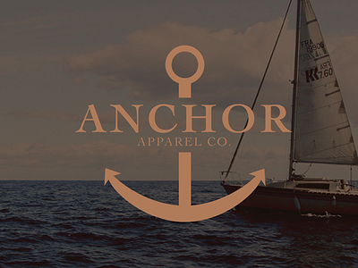 Anchor Poster anchor branding graphic design logo thirty logos