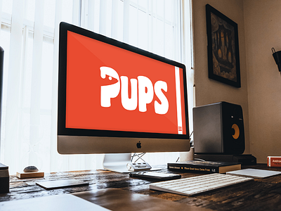 Pups Web branding graphic design logo pups thirty logos