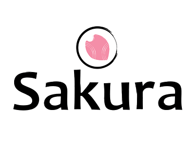 Sakura branding graphic design logo sakura thirty logos