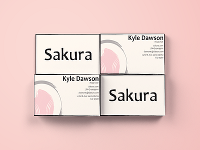 Sakura Business Cards